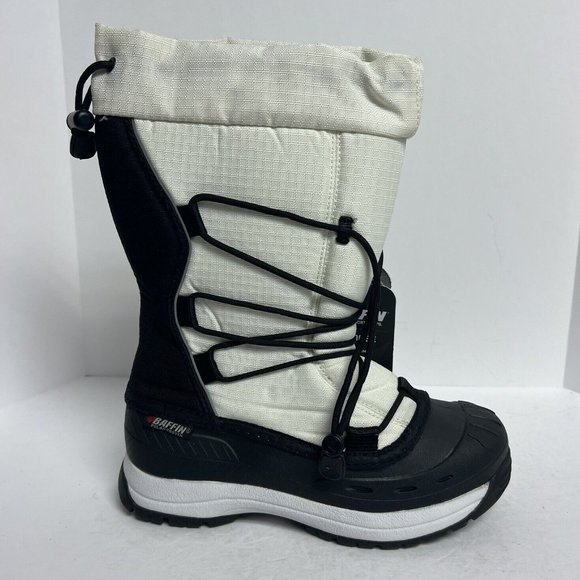 Baffin Women’s Snogoose White Waterproof Snow Boot Size 8 M